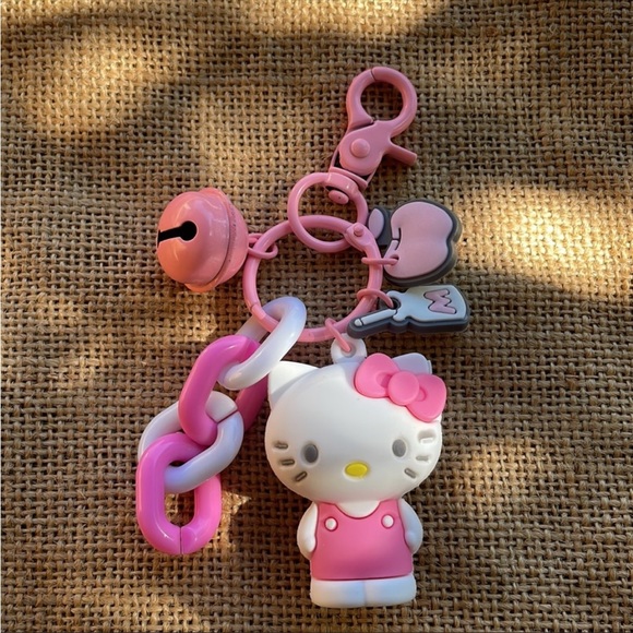 Sanrio Other Sanrio Hello Kitty Key Ring Key Fob 3d Chunky Bell Key